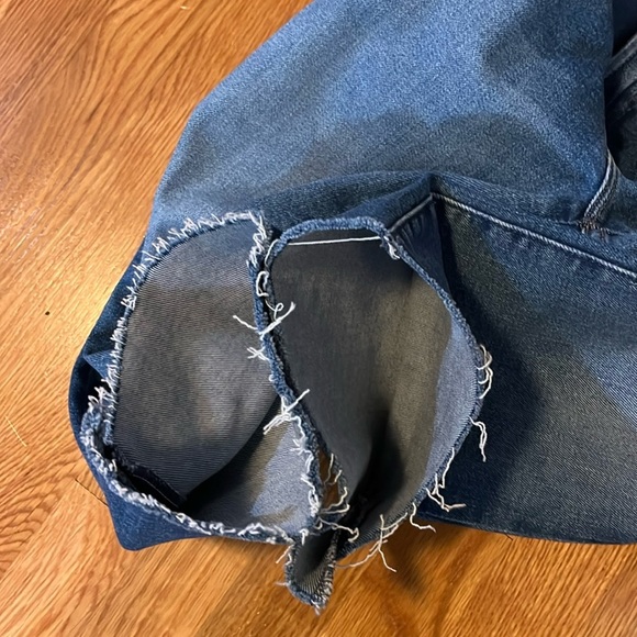 MOTHER The Insider Crop Step Fray Size 30 NWT - Picture 13 of 14